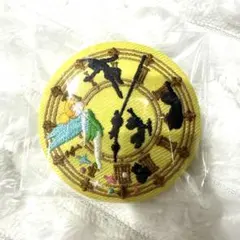 Disney Characters 刺繍缶バッジビスケット2 缶バッチ