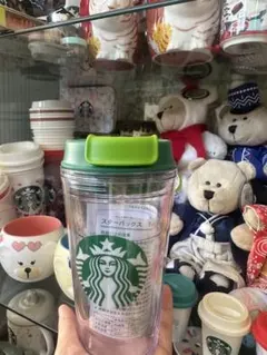スターバックス クリアタンブラー グリーン