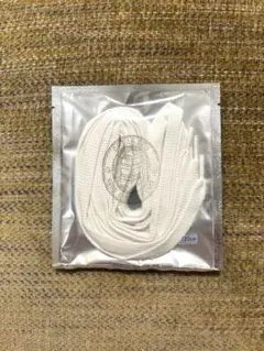 新品　ゲタバコ　シューレース　ホワイト　120㎝