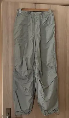 GU テックパラシュートプルオンパンツ グリーン