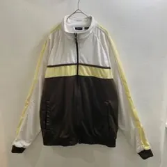 USA 90s トラックジャケット ジャージ アメリカ ヴィンテージ 茶 ブラウのサムネイル