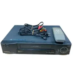 VHS ビデオデッキ Panasonic NV-H100 97年製 リモコン付 - メルカリ