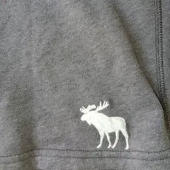 夏！アバクロBIGロゴ　人気色グレー♪ スウェットハーフXL相当まとめ割強化