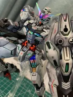 B*d様 HG ガンダムキャリバーン　リアル全塗装・ブラックライト発光仕様