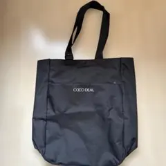 新品　COCO DEAL トートバッグ ブラックのサムネイル