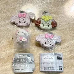リルアラモード mikko 手作りおやつチャーム すわらせ隊ガチャ 4点セット