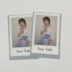 INI 写真集 タワレコ特典ステッカー　佐野雄大