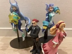 【僕のヒーローアカデミア】波動ねじれ、アンナ、ジュリオ フィギュア4個セット