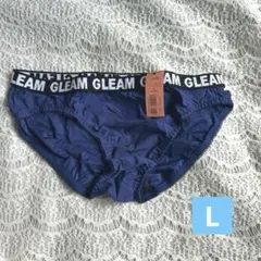 １枚のみ　新品タグ付エメフィール L GLEAM ネイビー