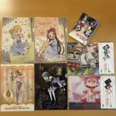魔法少女まどか マギカ /ポータブルDVD &A4クリアファイル10枚