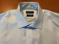 【超形態安定】BRICK HOUSE長袖ワイシャツLL42-82 ブルーオックス