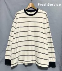 24SS　Fresh Service　MULTI BORDER L/S TEEのサムネイル