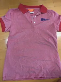 BEAMS GOLF レディース ポロシャツ レッド Mサイズのサムネイル