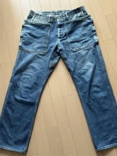 Sassafras フォールリーフデニムパンツ　Lサイズのサムネイル