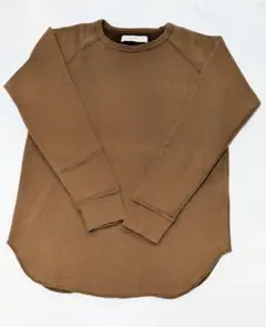 INHERIT ブラウン トレーナー