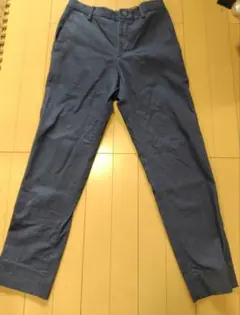 GLOBAL WORK 　アーバンデニムスラックス＋WARM ネイビー XS