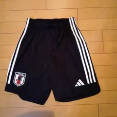 adidas サッカー日本代表 ハーフパンツ Jサイズ 黒