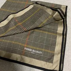 PIERRE BALMAIN チェック柄ハンカチ