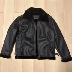 HOLLISTER ホリスター ムートンジャケット フェイクレザー XSサイズ 