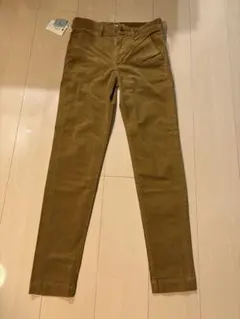 ブラウン コーデュロイパンツ