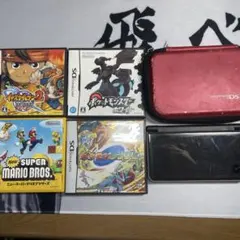 ニンテンドーDS 本体とケース ゲーム4本セット