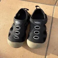 keen キーン　サンダル　18cm ブラック　黒