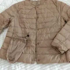 UNIQLO ウルトラライトダウンジャケット　 ベージュ L