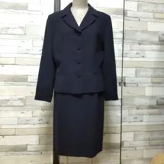オケージョン　レディーススーツ紺 セレモニー セットアップ