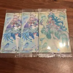 プリキュア ウエハース 3点セット