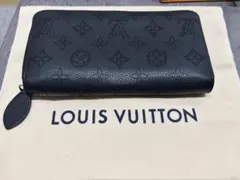 【箱付き】ルイヴィトン マヒナ ジッピーウォレット 長財布 黒 ブラック