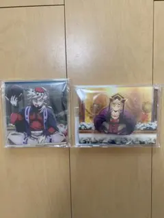 鬼滅の刃 コラボカフェ　童磨アクリルスタンド 2個セット