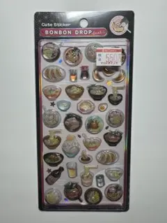 ボンボンドロップシール　和柄　ラーメン