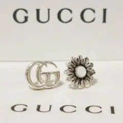 GUCCI グッチ ピアス インターロッキング フラワー GGのサムネイル