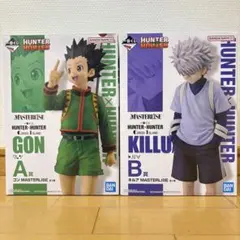 ハンターハンター 一番くじ グリードアイランド ゴン キルア フィギュア