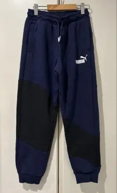 プーマ★ ネイビー パネルデザイン 長ズボン　150cm