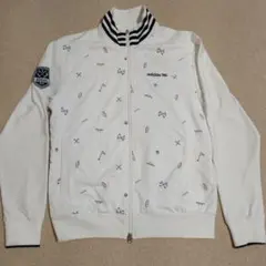 adidas メンズ ゴルフ ジャケット ホワイト