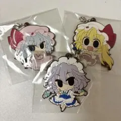 東方Project フラン レミリア 咲夜 ラバーストラップ