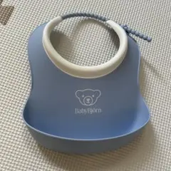 BabyBjörn スタイ 小サイズのみ 1枚 パウダーブルー 中古
