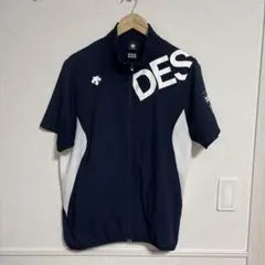 DESCENTE Move Sport 半袖ジップジャージ L　デサントのサムネイル