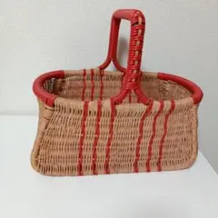 イギリス アンティーク ガーデントラッグ （ガーデン用バスケット 