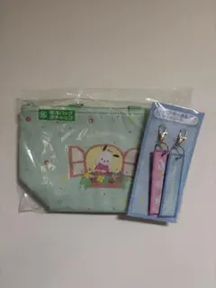サンリオ当たりくじ ポチャッコ シナモン 保冷バッグ ペアキーホルダー