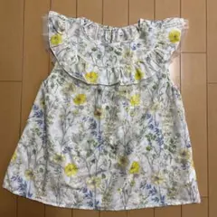 西松屋　花柄　タンクトップ　トップス