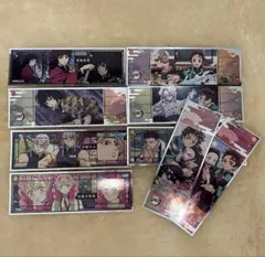 【新品未使用品】 鬼滅の刃 ロングステッカー 9枚セット