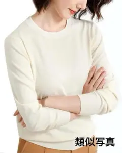 シンプルニット カラーニット ハイネック