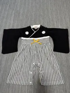 ベビー用　袴ロンパース 80