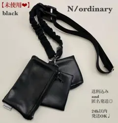 【美品❤︎】ノーディショナリー N/ordinary 3P ショルダーポーチ