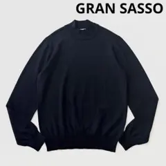 GRAN SASSO グランサッソ モックネック ハイゲージ ウール セーターのサムネイル