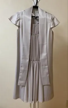 【値下げ】PLATA　ワンピース　フレンチ袖　美品7号✴︎結婚式・セレモニー