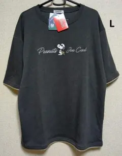JOECOOL SNOOPY Tシャツ メンズ レディース L チャコールグレー