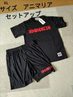 XLサイズ　アニマリア　Tシャツ　ハーフパンツ　セットアップのサムネイル